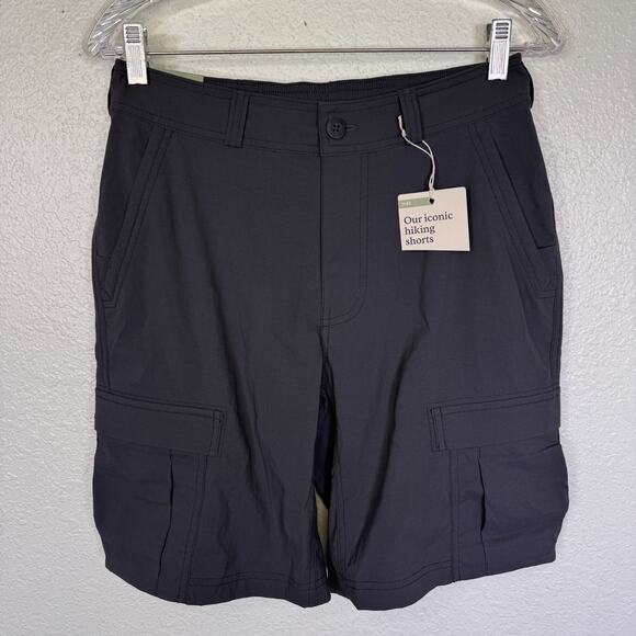 REI Other - REI Sahara Cargo Shorts Mens 30 Hiking Camp Hike Trails UPF 50 Outdoor Grey NEW